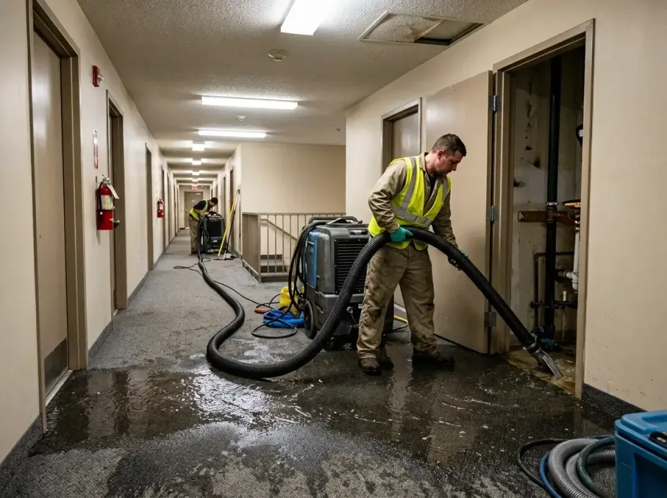 multi-unit-apartment-hallway-f-005 — frequently asked questions, Emergency Burst Pipe Water Extraction & Removal in Brenham,…